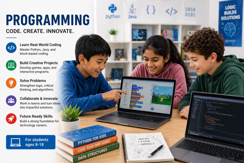 Students exploring generative AI tools and projects